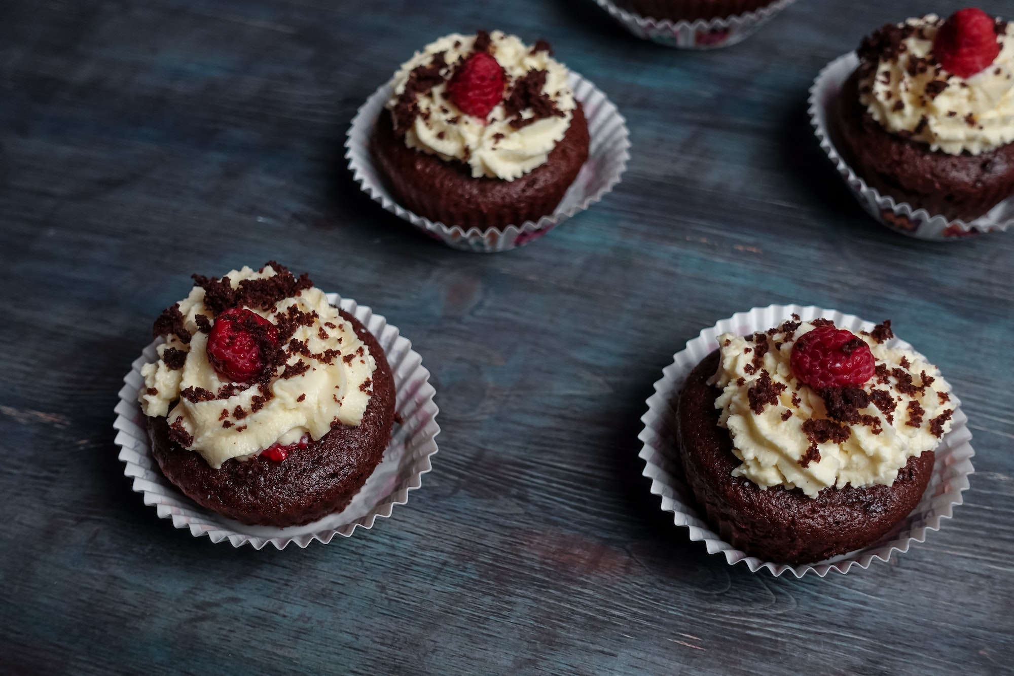 muffins au chocolat